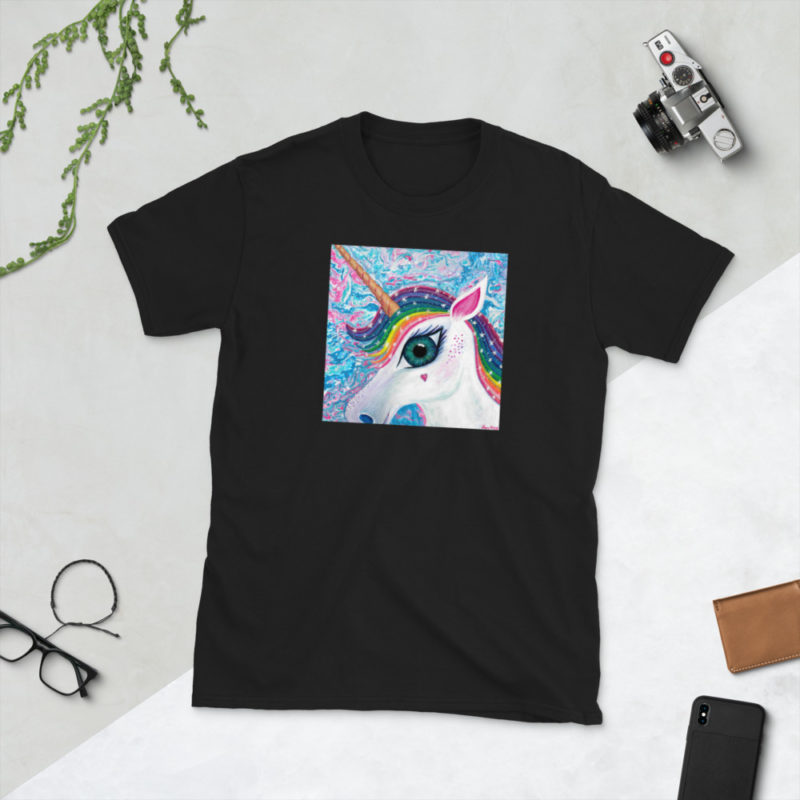 Unicorn Love Short-Sleeve T-Shirt - Image 4