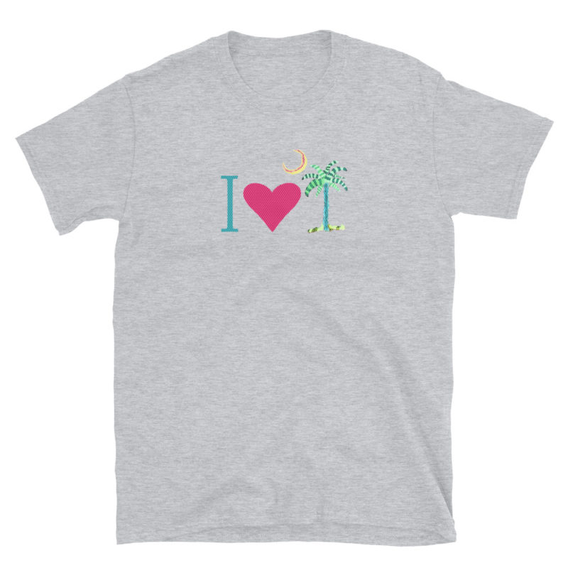 I heart SC Short-Sleeve Unisex T-Shirt - Image 2