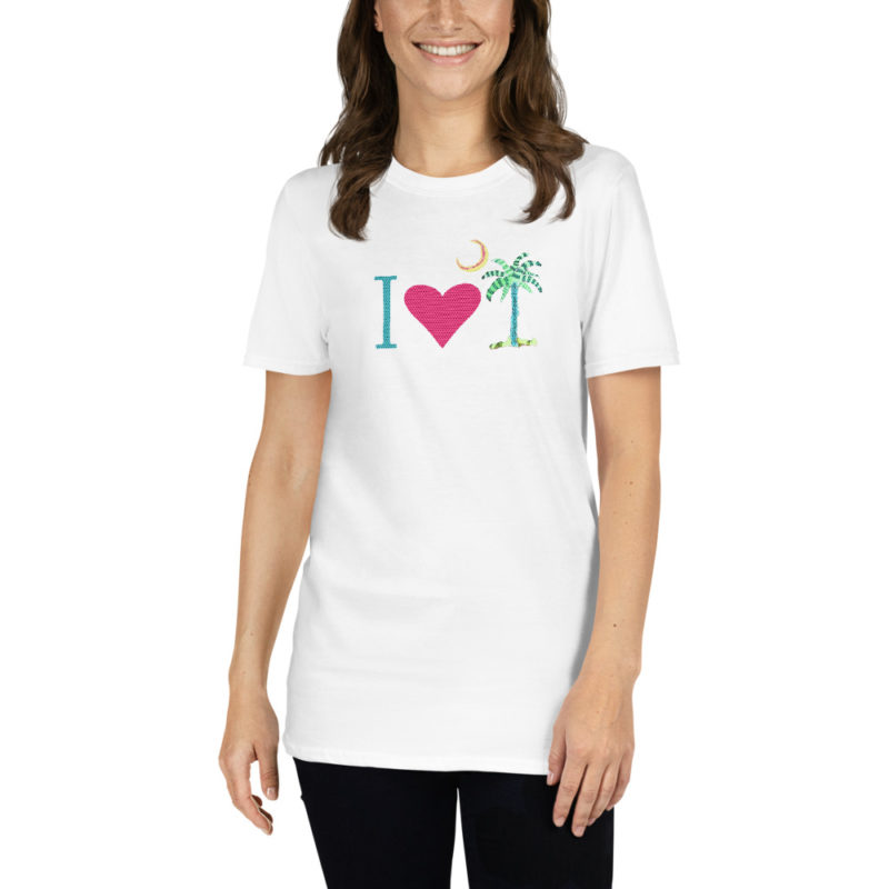 I heart SC Short-Sleeve Unisex T-Shirt - Image 13