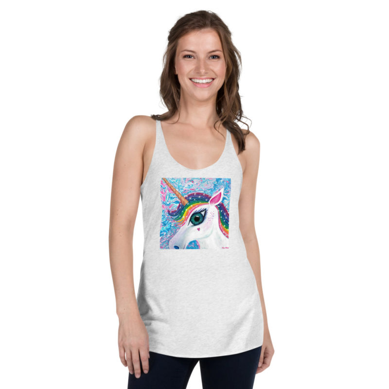 Unicorn Love Women's Racerback Tank - Image 4