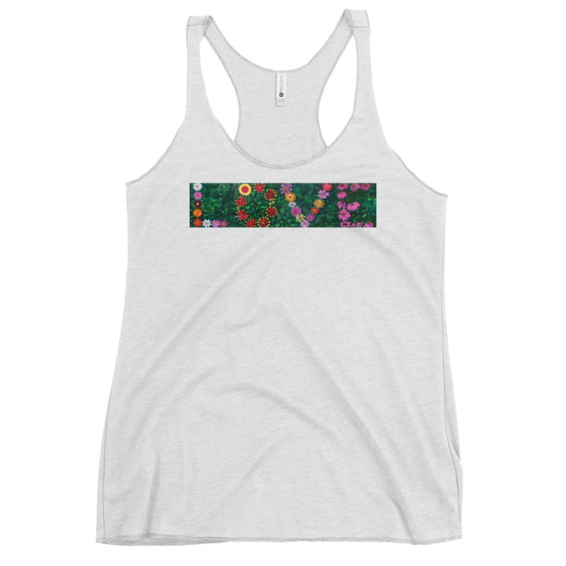 Love Flower Women's Racerback Tank - Image 6